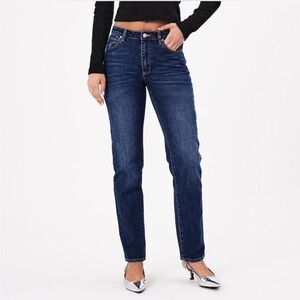 Abrand jeans 95 mid rise stovepipe size 26